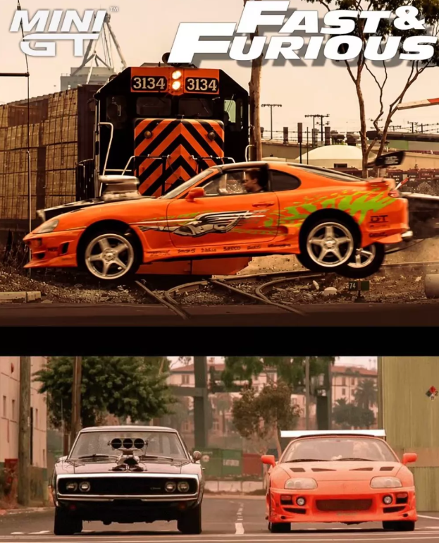 MINIGT 1/64 Fast & Furious Supra & RX-7 MDX Dinner Exclusive Set