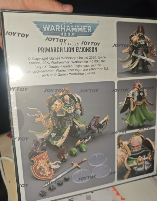 JOYTOY 1/18 Warhammer 40K Dark Angels Primarch Lion ElJonson
