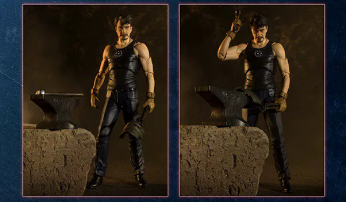 Bandai S.H.Figuarts Tony Stark Birth of Iron Man Tamashii Exclusive