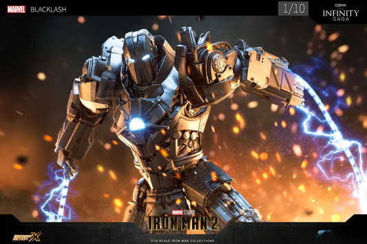 ZD Toys 1/10 Iron Man 2 Whiplash Mark II Action Figure