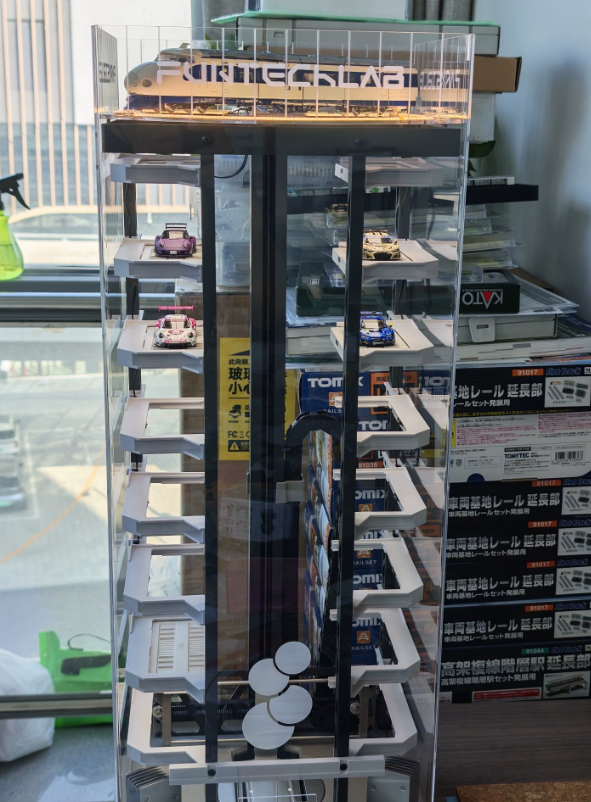 FUN-TECH-LAB 1/64 Automatic Parking Garage Standard Edition