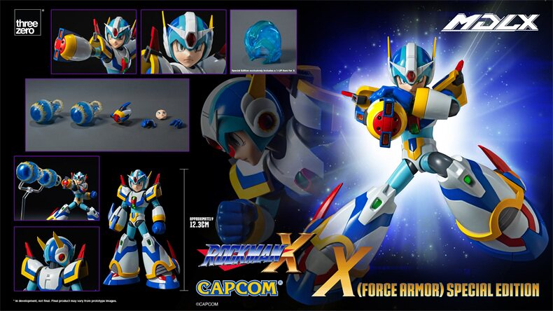 Threezero MDLX Mega Man X Force Armor Special Edition Preorder