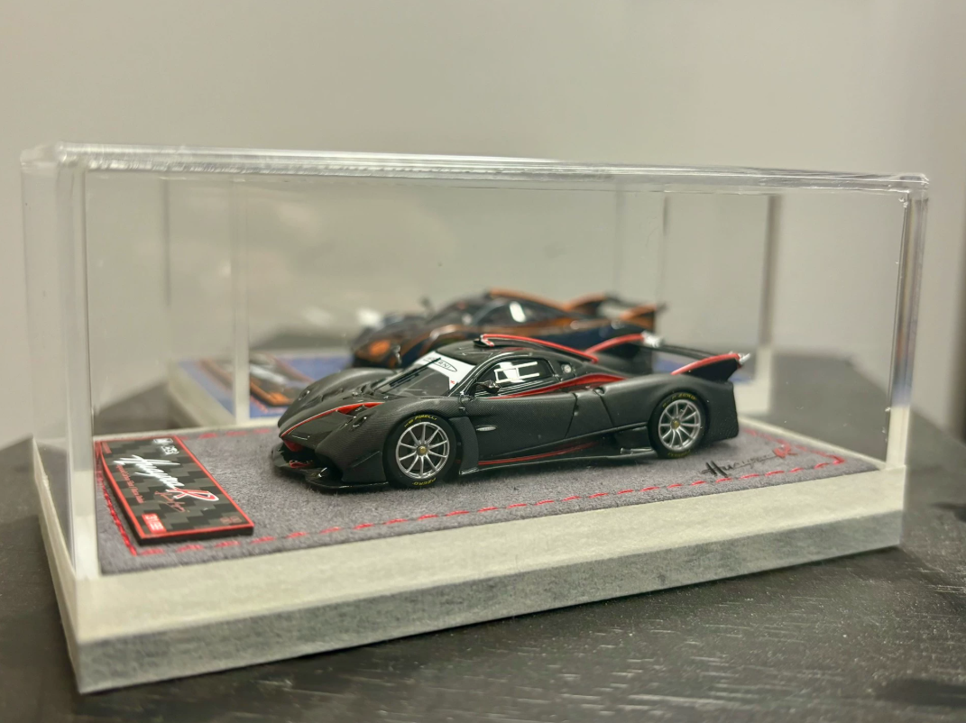DMY x CXS 1/64 Pagani Huayra R Black Carbon #31