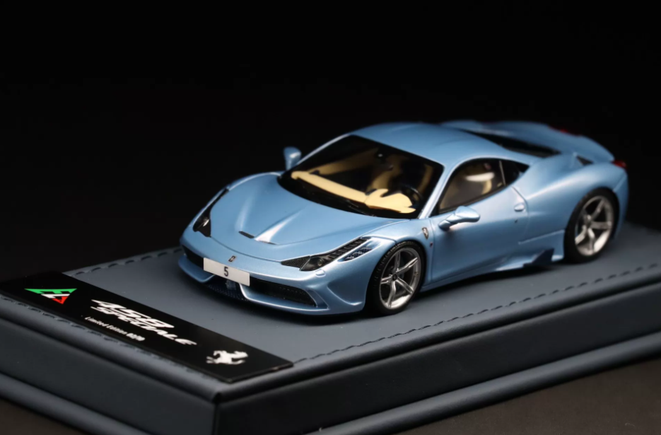Elaborare 1/43 Ferrari 458 Speciale Azure Blue Ltd 10