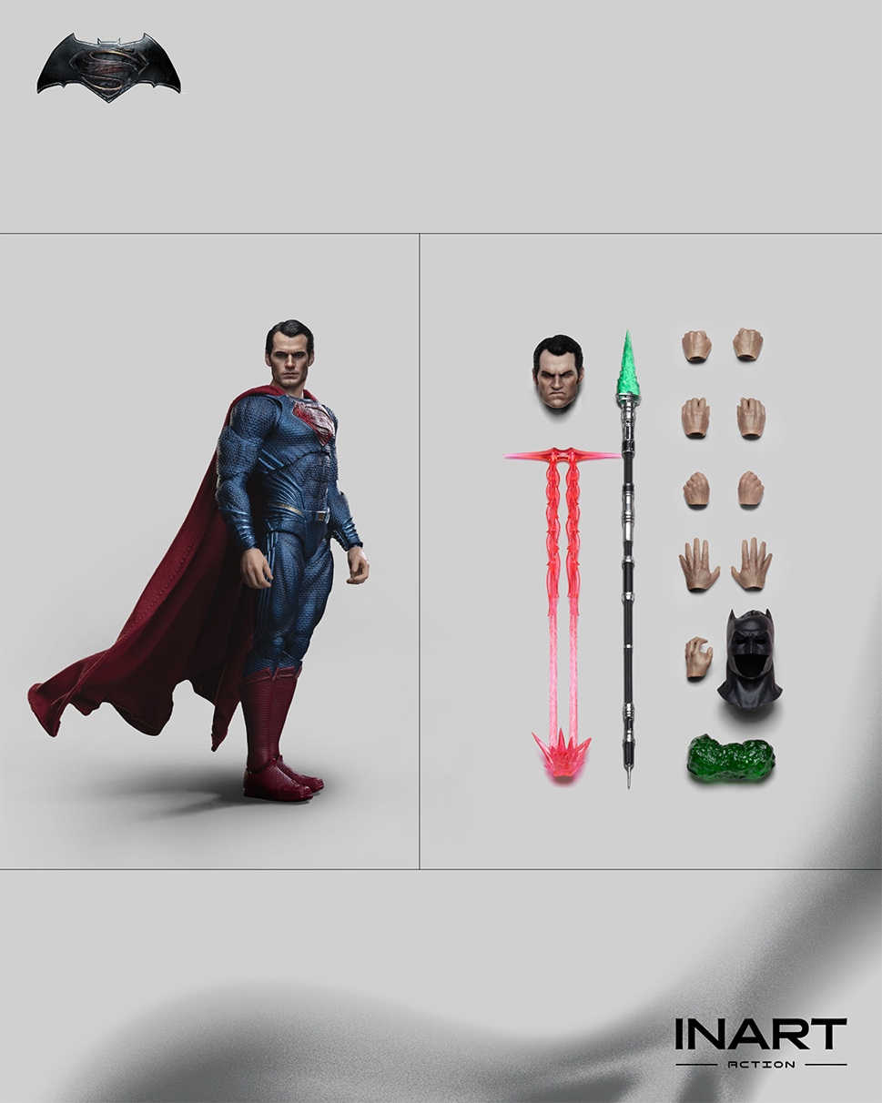 INART Action 1/12 Batman v Superman Dawn of Justice Superman Preorder