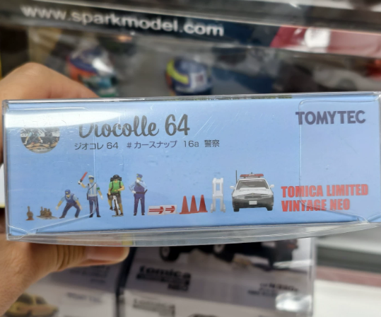 TOMYTEC 1/64 Diocolle 64 Car Snap 16a Police Kanagawa Set