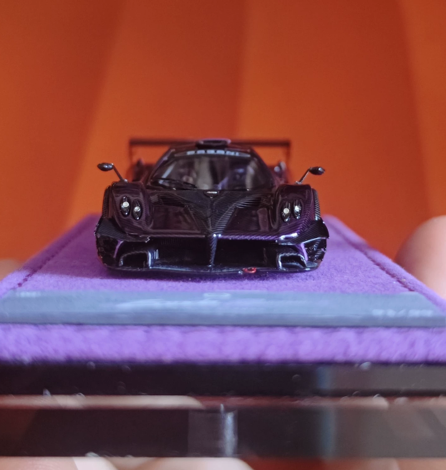 DMH 1/64 Pagani Zonda R Custom Purple Carbon Edition