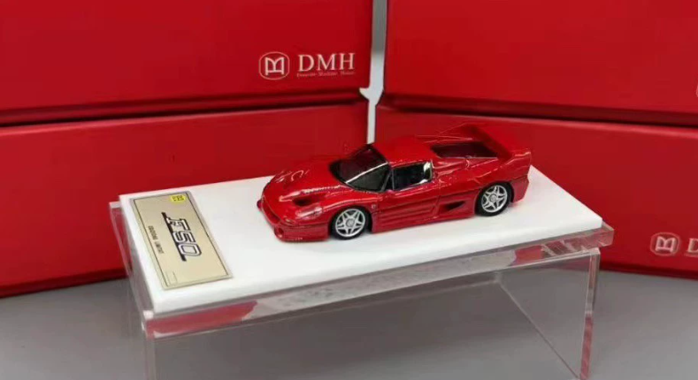 DMH 1/64 Ferrari F50 Red Resin Model Car