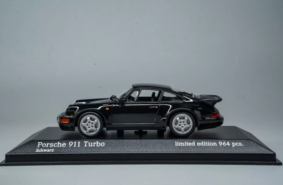 Minichamps 1/43 Porsche 911 Turbo 964 Black