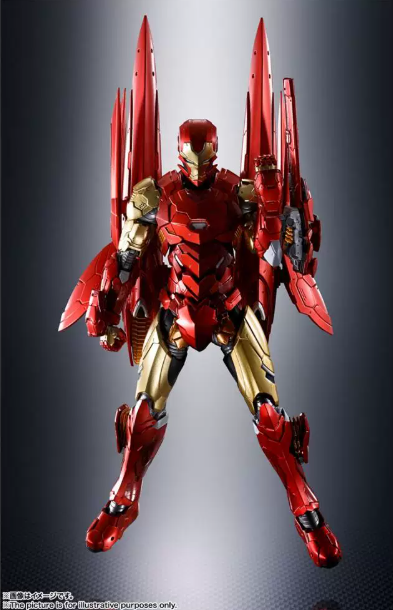 Bandai S.H.Figuarts Tech-On Avengers Iron Man Eiichi Shimizu