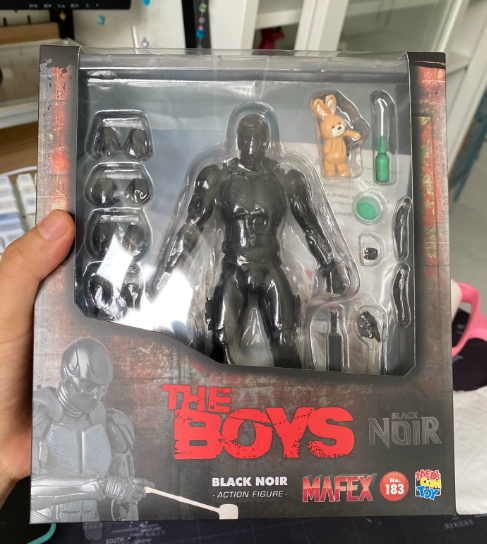 MAFEX No.183 The Boys Black Noir Action Figure