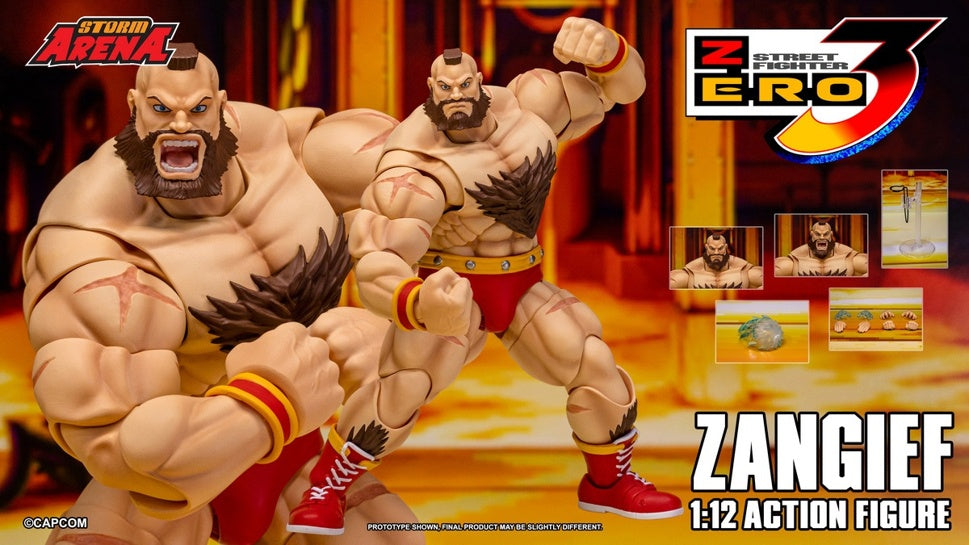 Storm Toys 1/12 Street Fighter Zero 3 Zangief –Preorder Jan 2027