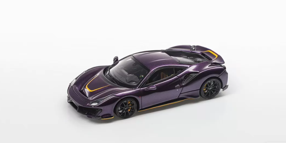TOC x FuelMe 1/64 Ferrari 488 Pista Viola HK