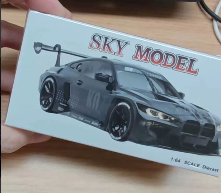 SKY MODEL 1/64 BMW M4 GT3 Stealth Black Limited 800pcs