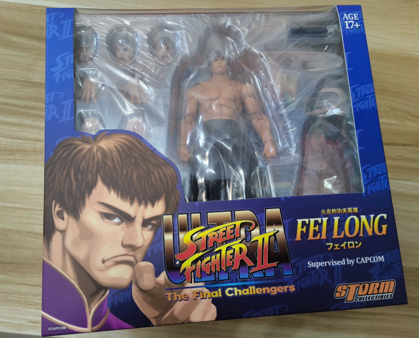 Storm Toys Street Fighter II Fei Long 1/12 Action Figure