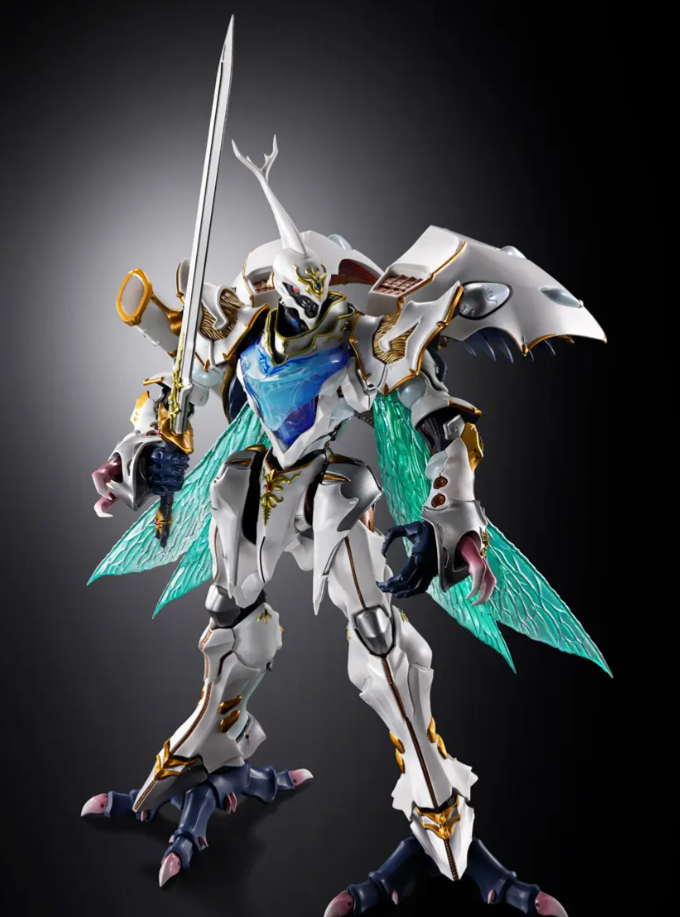 Bandai Metal Build Dragon Scale Sirbine White Treasure Aura Battler Dunbine