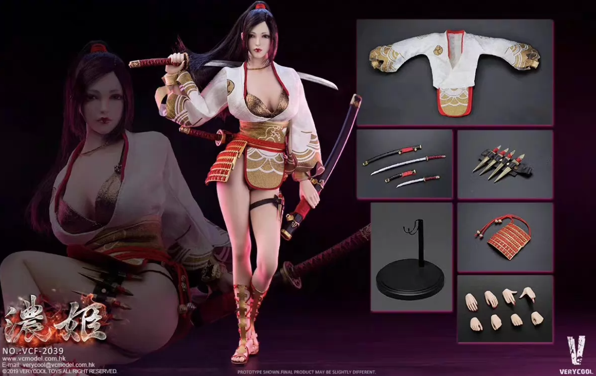 VERYCOOL 1/6 Ancient Japanese Heroine Series Nohime VCF-2039 Figure