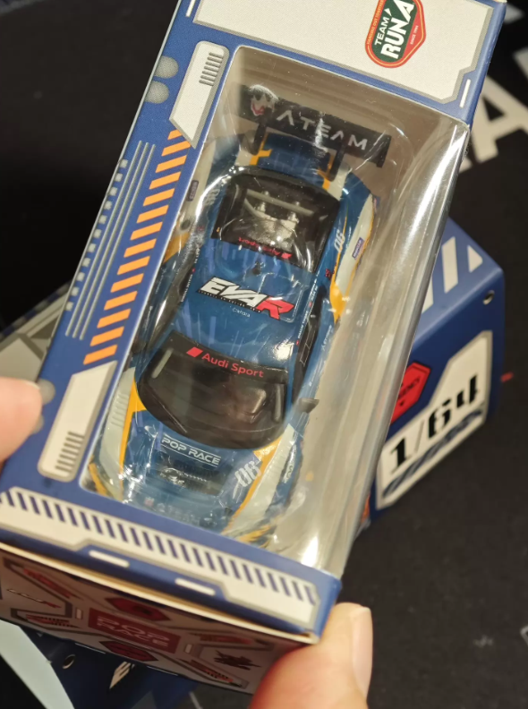 POP RACE x EVA 1/64 Audi R8 LMS Mark 06 Diecast