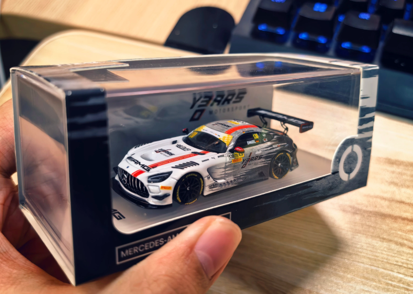KILO x NZG 1/64 Mercedes-AMG GT3 FIA GT World Cup Macau 2024 Winner #130