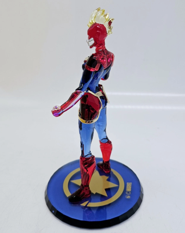 Swarovski Marvel Captain Marvel Crystal Figurine 5677461 Collectible