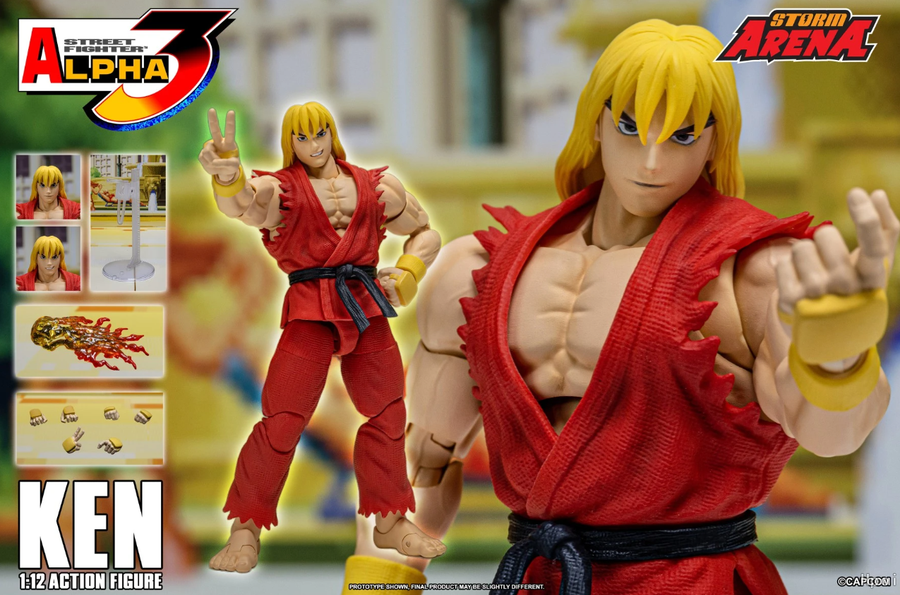 Storm Collectibles STORM ARENA SF Alpha 3 Ken 1/12 Figure