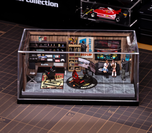PRESAY 1/64 Happy Room Diorama Display Set