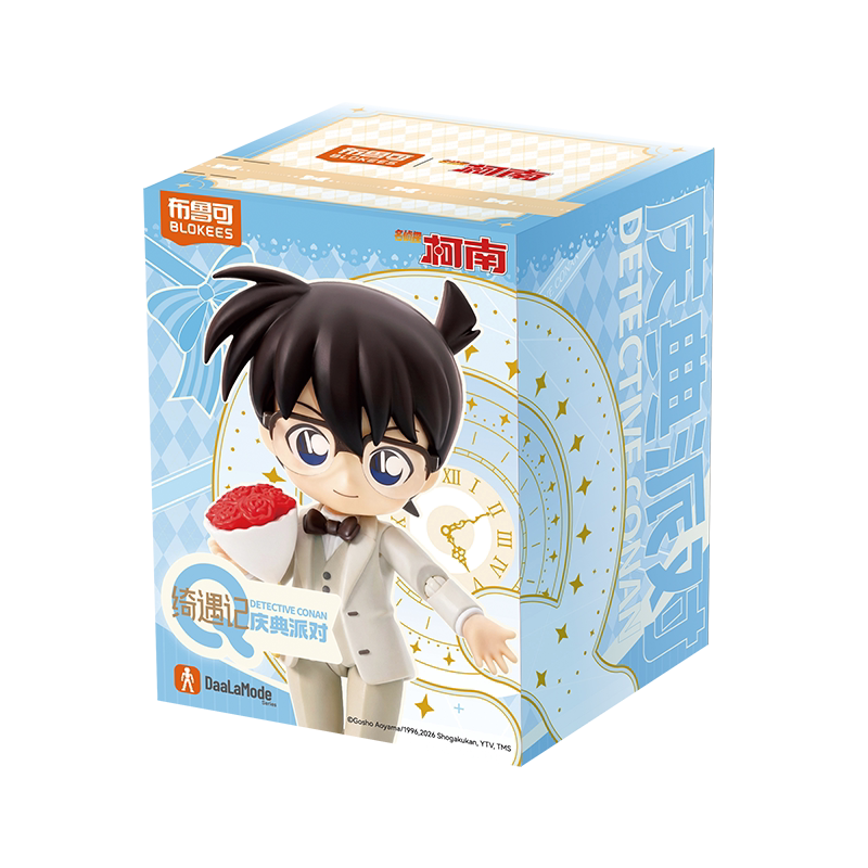 Blokees Detective Conan Anniversary Celebration Party Edogawa Conan Figure