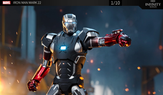 ZD Toys 1/10 Iron Man Mark 22 Hot Rod Action Figure