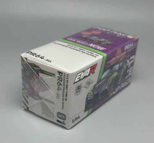 POP RACE 1:64 Toyota GR Supra Pandem EVA RT Test Type-01