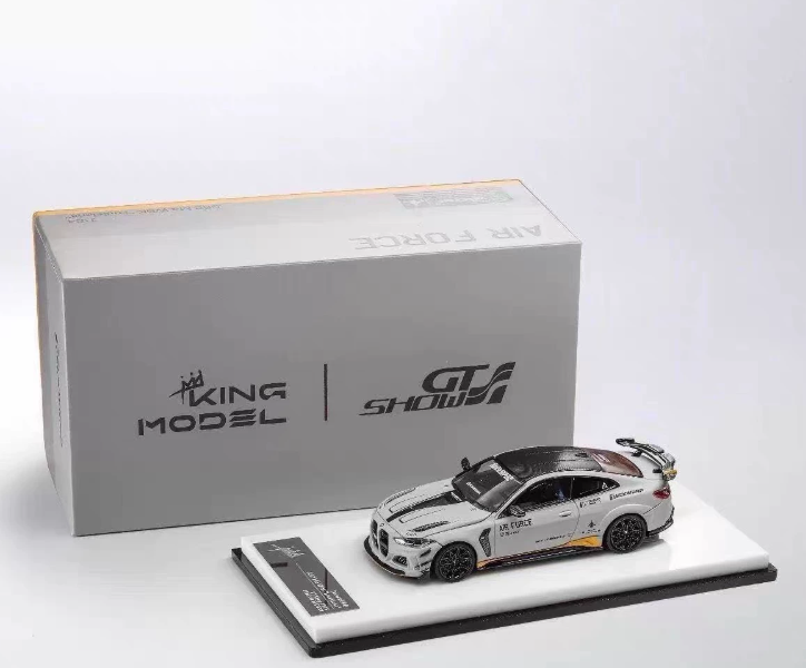 King Model 1/64 DarwinPRO BMW M4 G82 Air Force GT Show