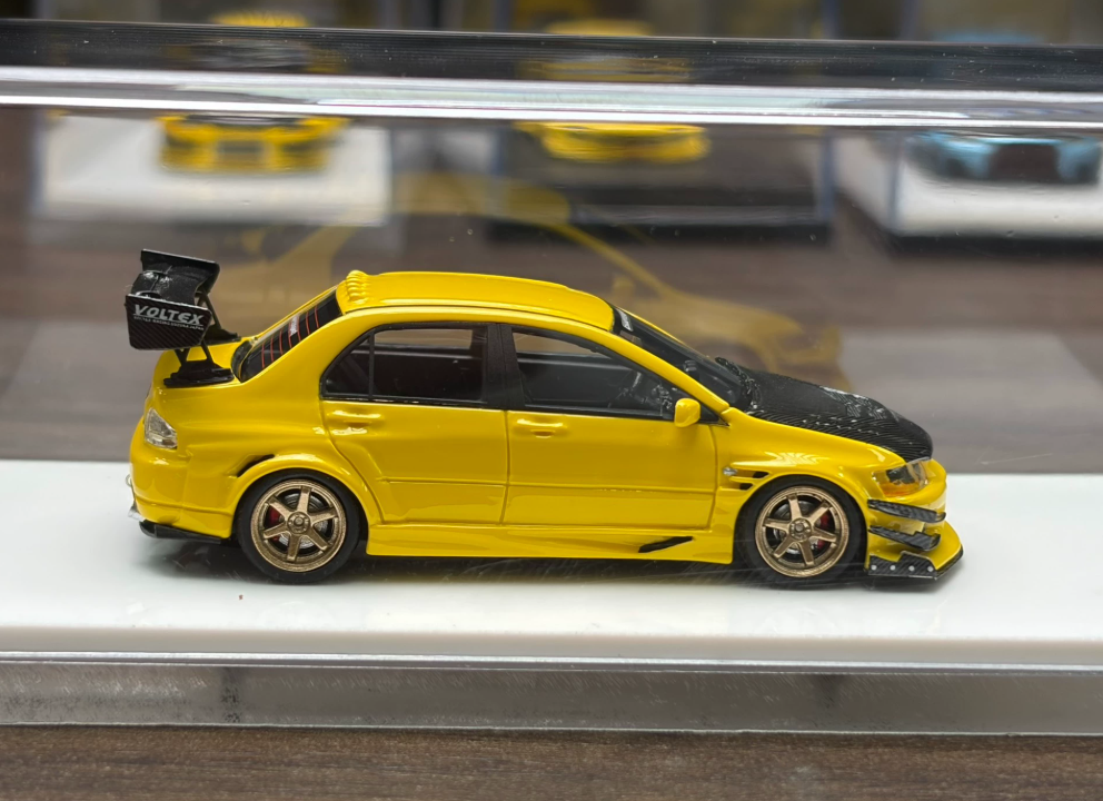 404 Error 1/64 Mitsubishi Lancer Evolution X Yellow