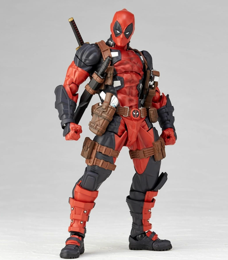 Kaiyodo Revoltech Amazing Yamaguchi Deadpool Action Figure