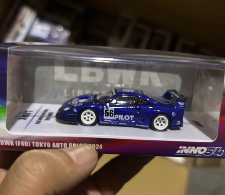 INNO 1/64 LBWK Ferrari F40 Tokyo Auto Salon 2024 Limited
