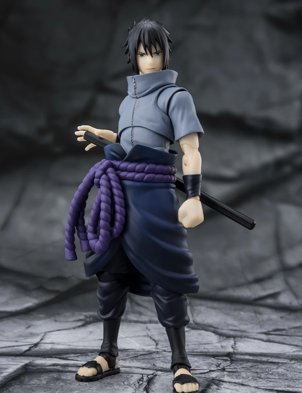 S.H.Figuarts Naruto Shippuden Sasuke Uchiha The Solitary Ninja Figure