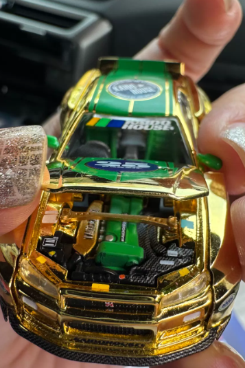MINI GT Kaido House R34 Kaido Racing Brasil Gold Chrome LTD EDN 1/64 Model
