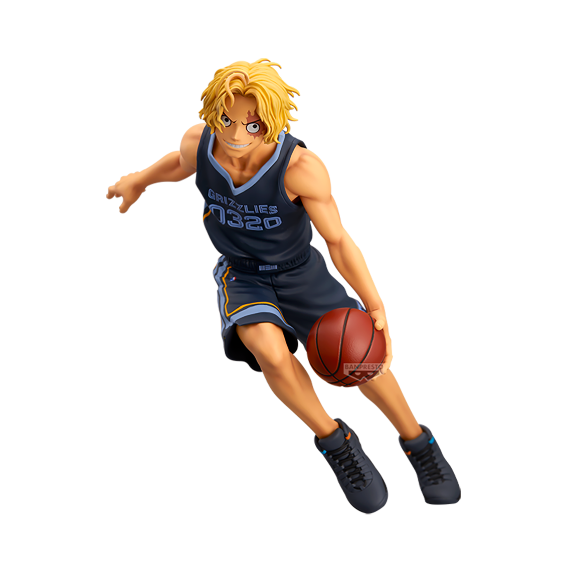 Banpresto One Piece x NBA Master Stars Piece Sabo Grizzlies Preorder