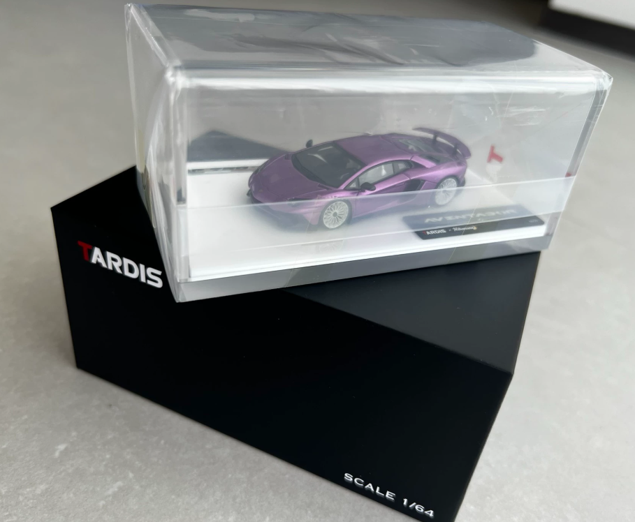 Tardis 1/64 Lamborghini Aventador LP750-4 SV Anniversary Purple