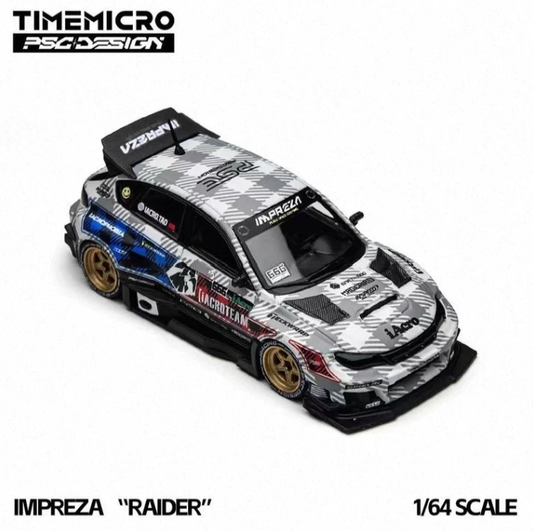 TimeMicro x PSC DESIGN x iAcro 1/64 Subaru Impreza Raider