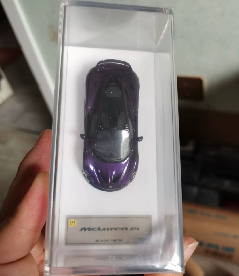 DMH 1/64 McLaren P1 Lantana Purple Metallic Limited Edition