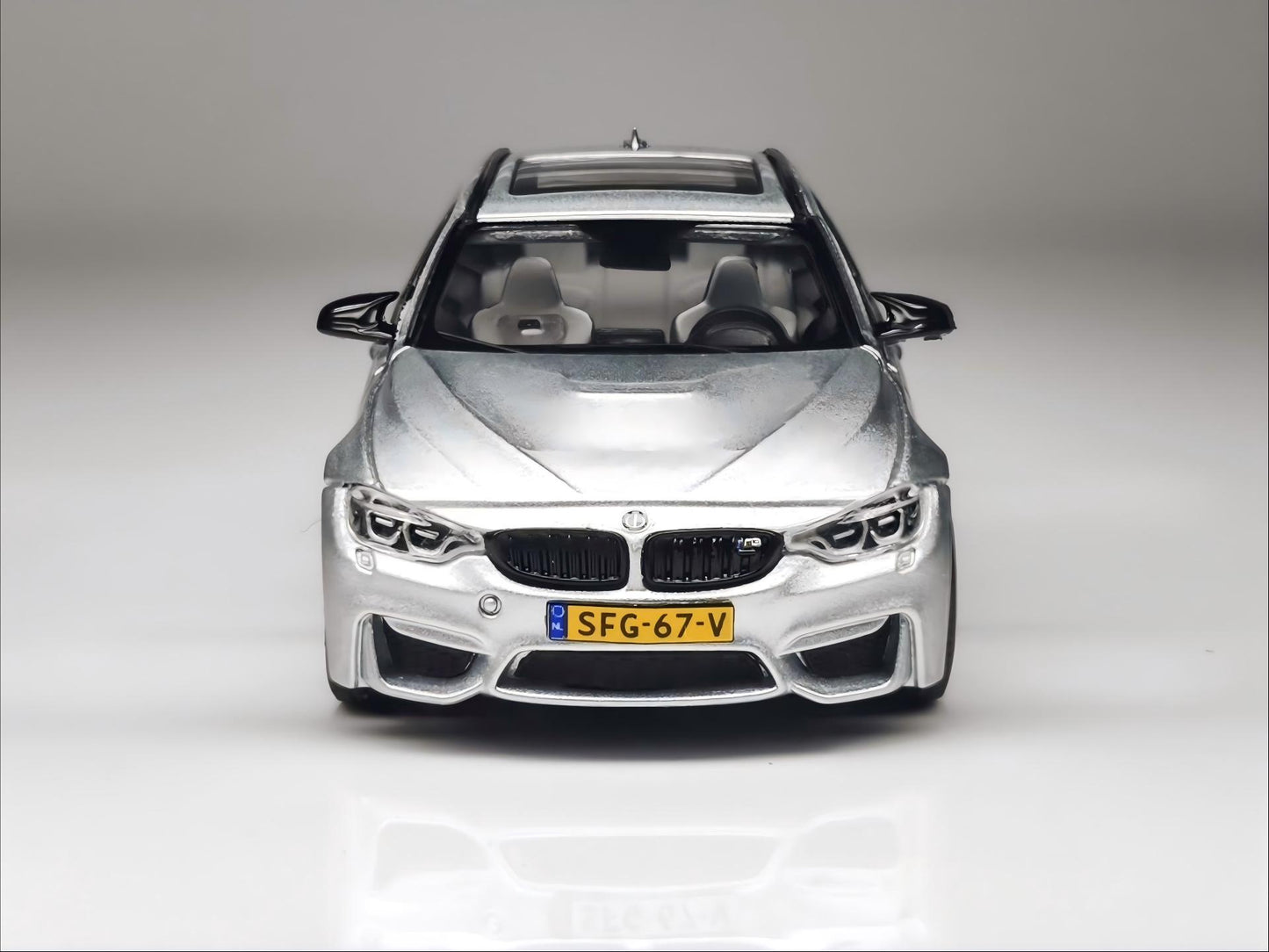 Mortal 1/64 BMW M3 Touring F81 Silverstone Blue Diecast Model