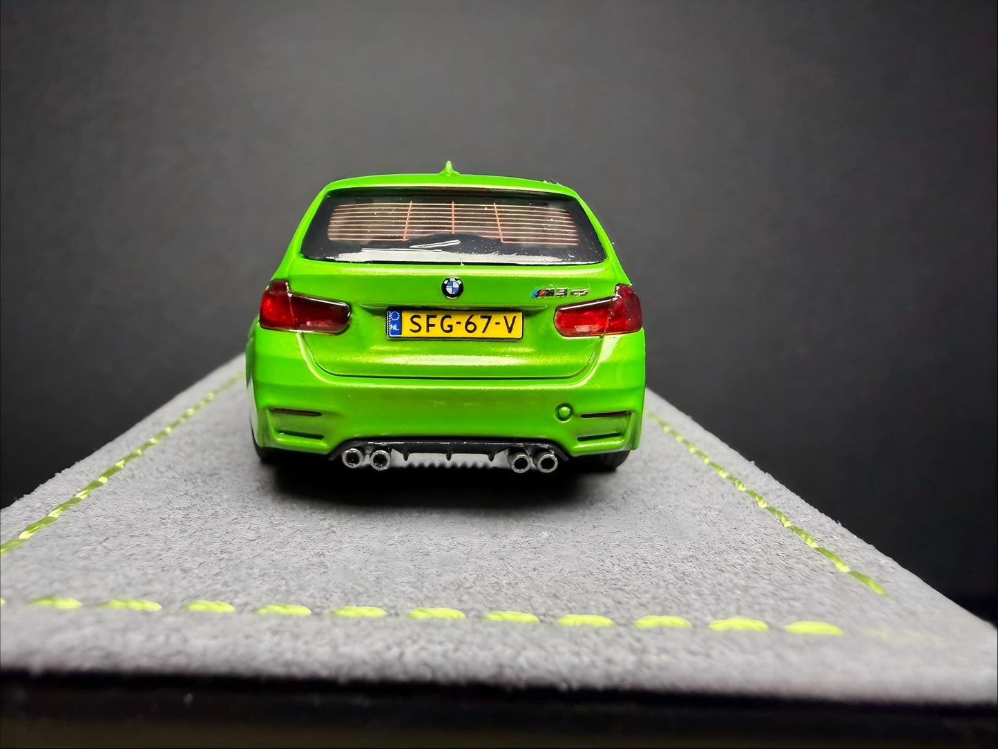 Mortal 1:64 BMW F81 M3 Touring Wagon Java Green Diecast Model