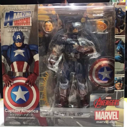 Figure Complex Amazing Yamaguchi No 007 Captain America