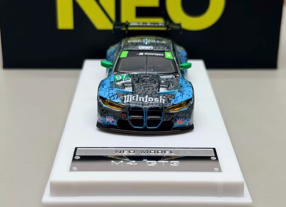 NEO 1/64 BMW M4 GT3 #97 Musical Note Livery