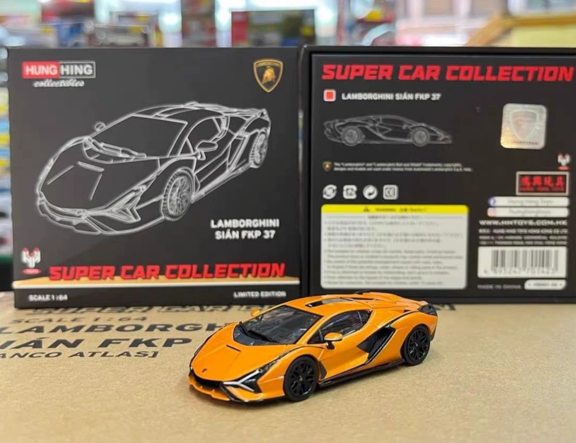 HH TOYS 1/64 Lamborghini Sian FKP 37 Super Car Collection