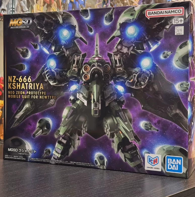 Bandai MGSD Kshatriya NZ-666 Gundam UC Model Kit