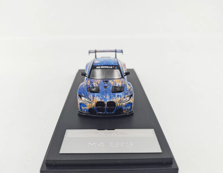 Sky Model 1:64 M4 GT3 Van Gogh Starry Night Alloy Limited Model Car