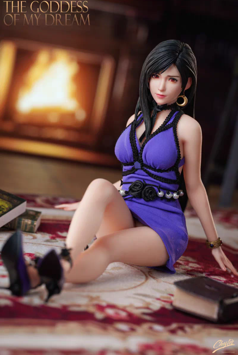 ACG ART My Dreaming Girl Tifa Lockhart Deluxe A Tears Ver 1/6 Figure