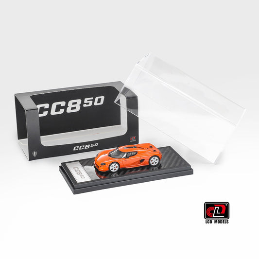 LCD Models 1/64 Koenigsegg CC850 Orange Preorder