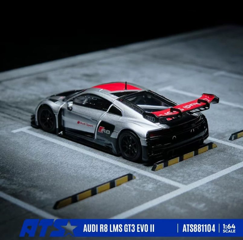 ATS x Winner Modern 1/64 Audi R8 LMS GT3 EVO II Silver