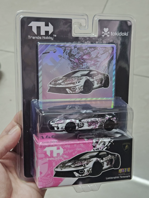 Trends Hobby 1:64 Lamborghini Temerario tokidoki HK Toycar 2025 4000pcs